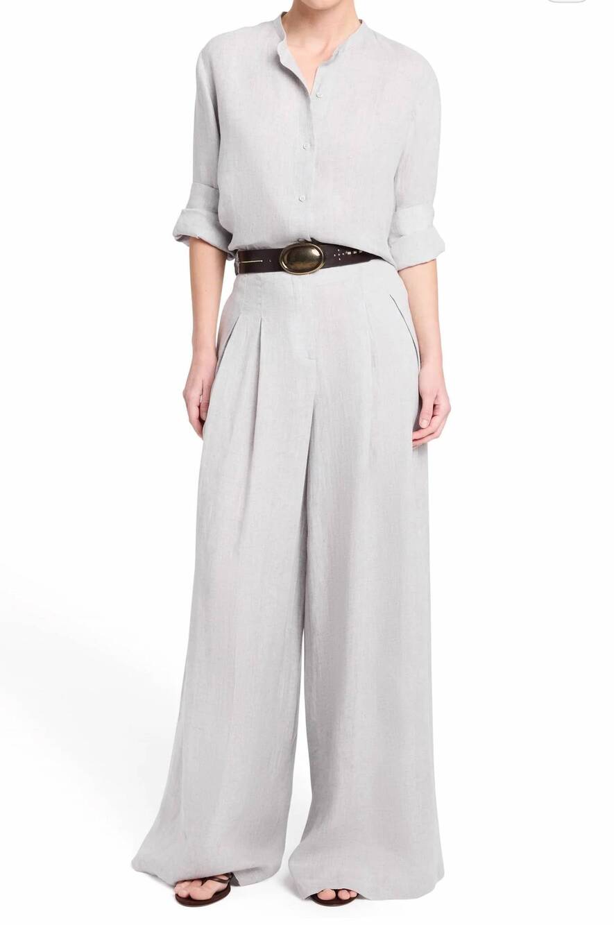 NEW TWP drew pants in light heather grey